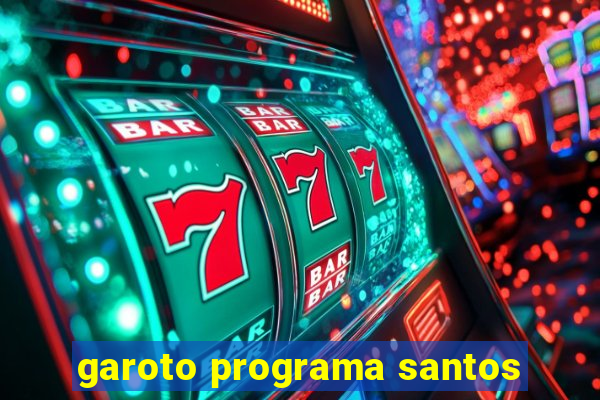 garoto programa santos